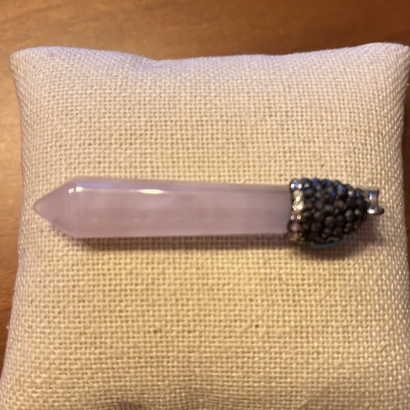 Pink Quartz with Turquoise Pendant New Unworn/Unused - Picture 2 of 4